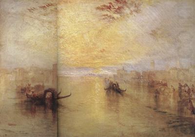 St.Benedetto.looking towards Fusina (mk31), Joseph Mallord William Turner